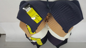 Full Figure Bra with underwire support and round hook straps.