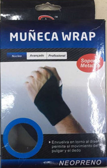 Closed cell neoprene supports provide compression and heat retention improving blood circulation.