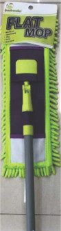27cms Heavy Duty Microfiber Chenille Flat Mop, Perfect for hardwood, tiles and Laminate floors.