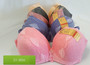 Full Figure Bra with underwire support and round hook straps.