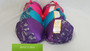 Full Figure Bra with underwire support and round hook straps.