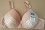 Full Figure Bra with underwire support and round hook straps.
