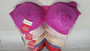 Full Figure Bra with underwire support and round hook straps.