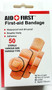 50pk Assorted Waterproof Bandages
