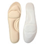 Foam insoles provides comfort for prolonged periods standing and walking. Trim-To-Fit,