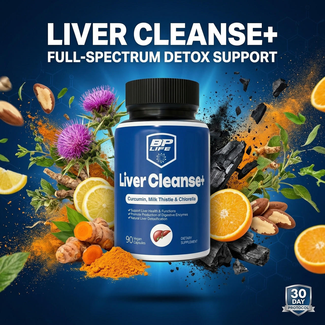 Liver Cleanse+ &mdash; Full-Spectrum Detox Support