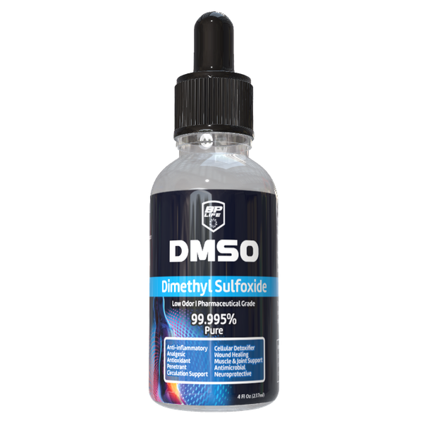 DMSO – 4oz Pharmaceutical-Grade Dimethyl Sulfoxide with Glass Dropper
