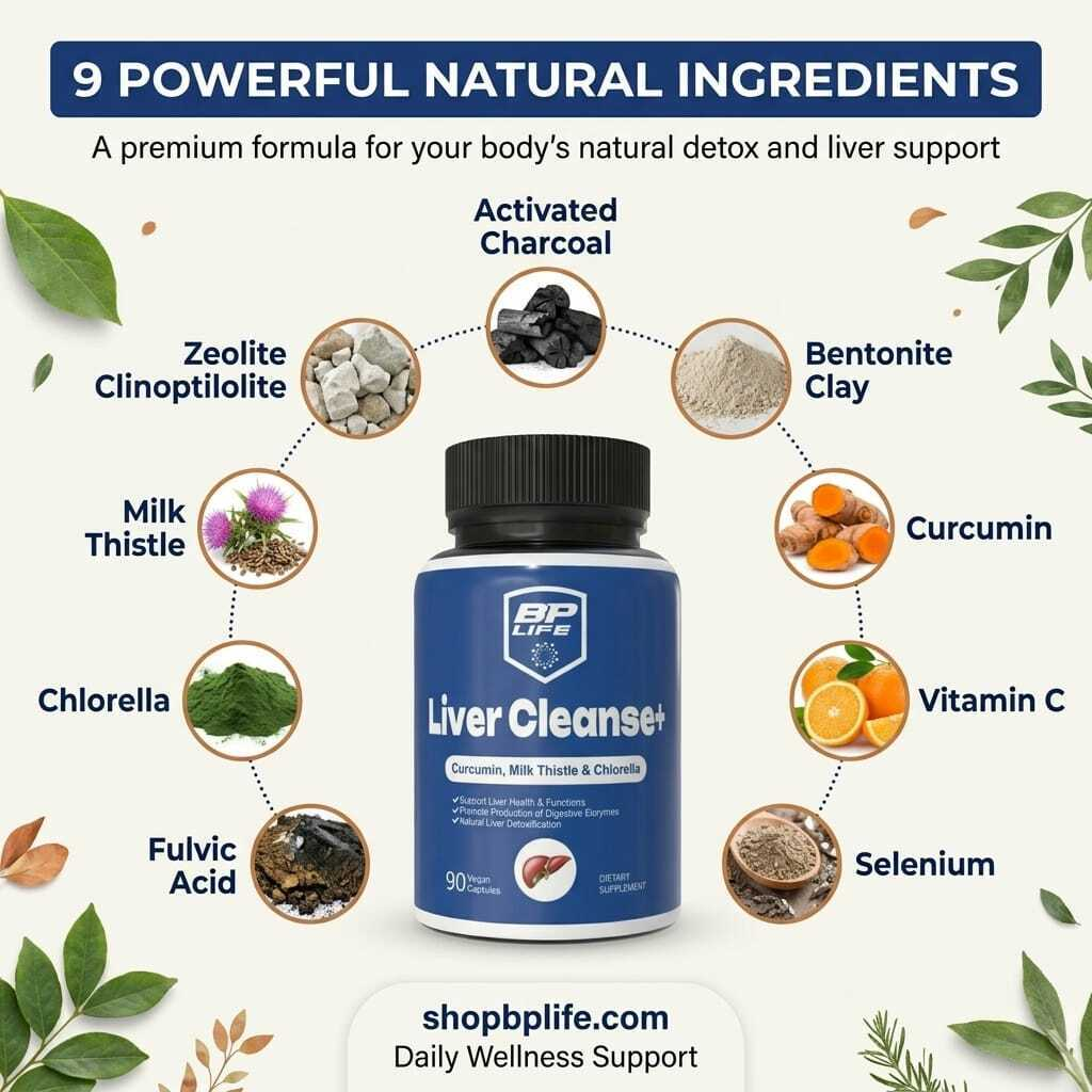 9 Powerful Natural Ingredients infographic