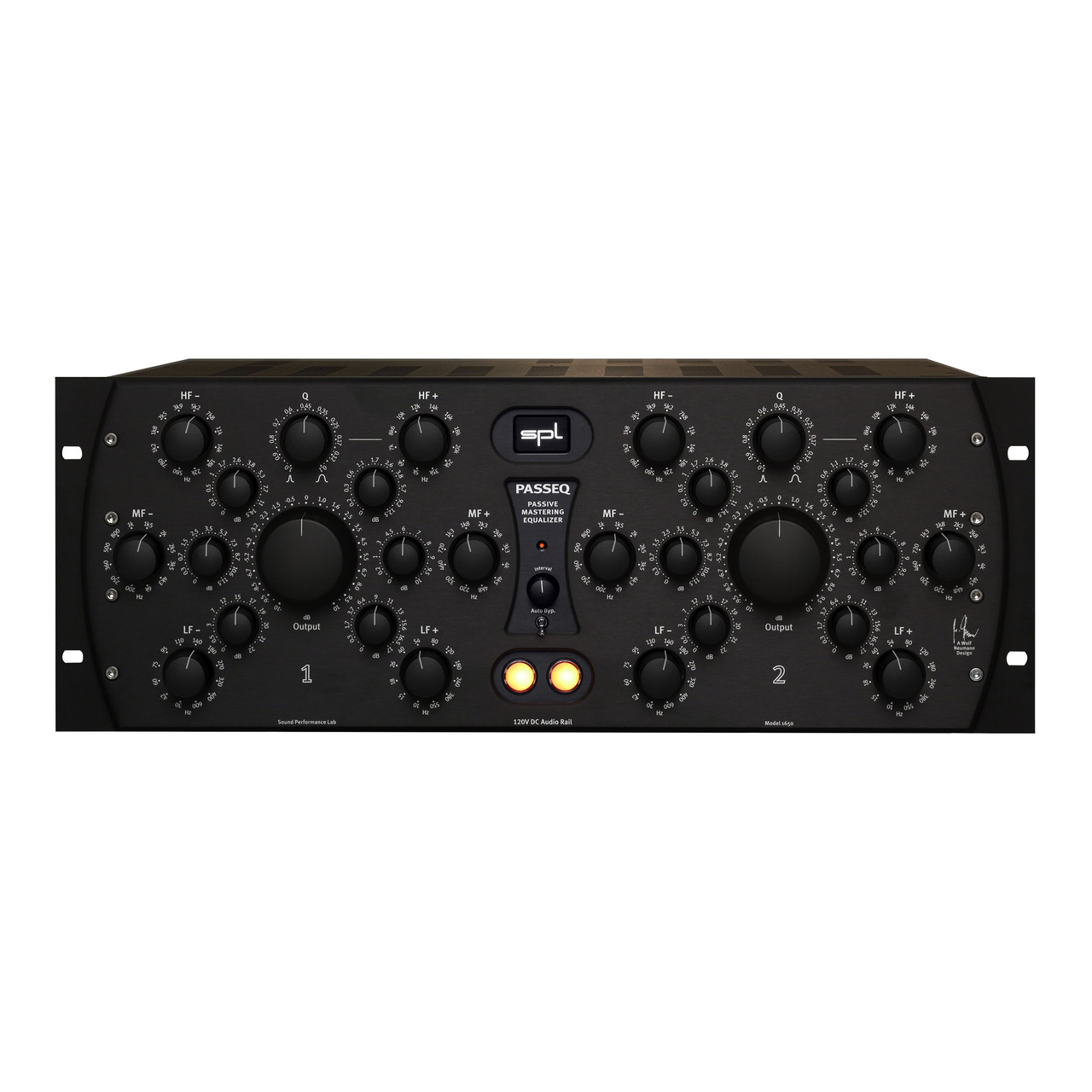 SPL Passeq Passive Equalizer 120V Rail 6 band 2 channel