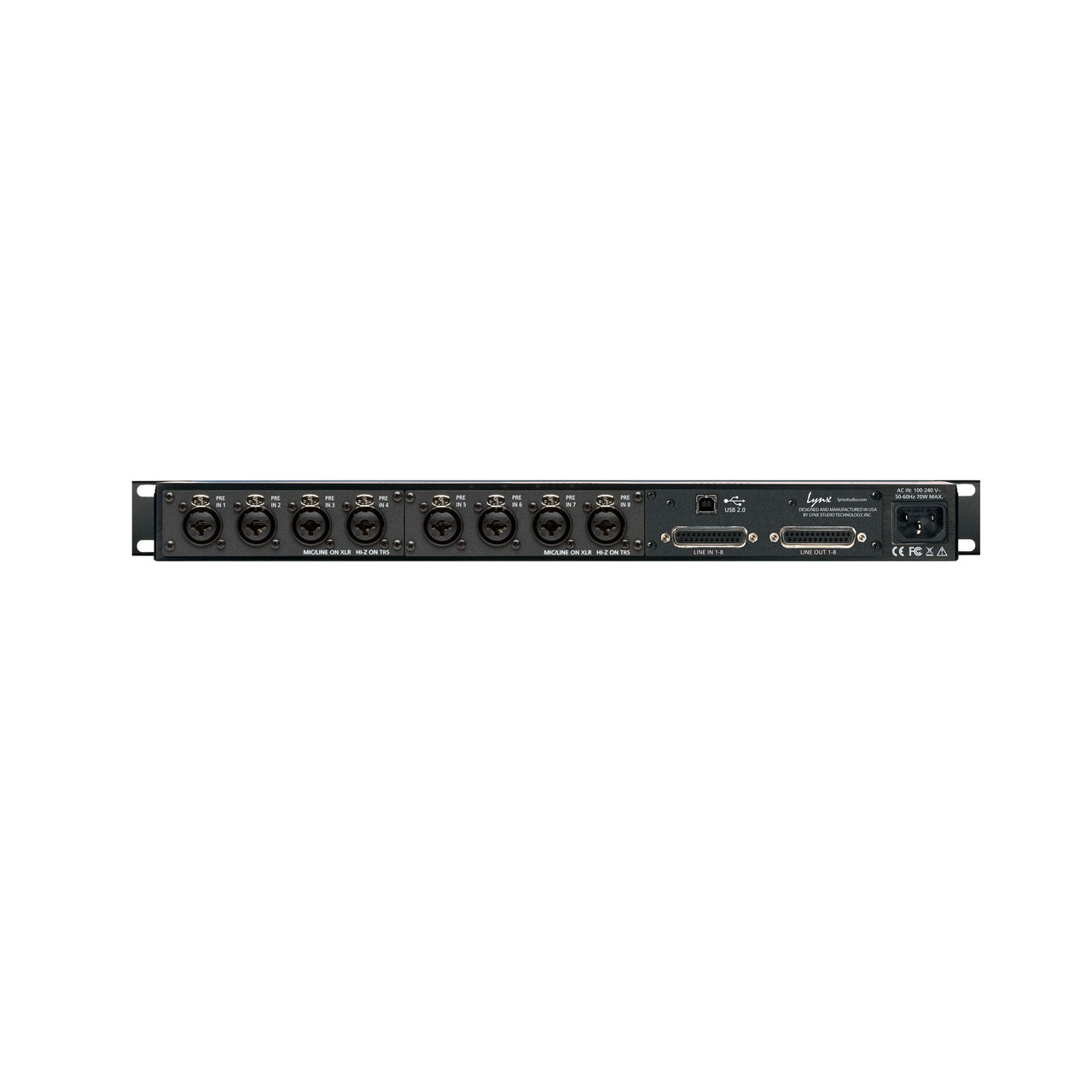 Lynx Aurora N PRE AN08P08-USB 8 Mic Pre USB Recorder / Interface