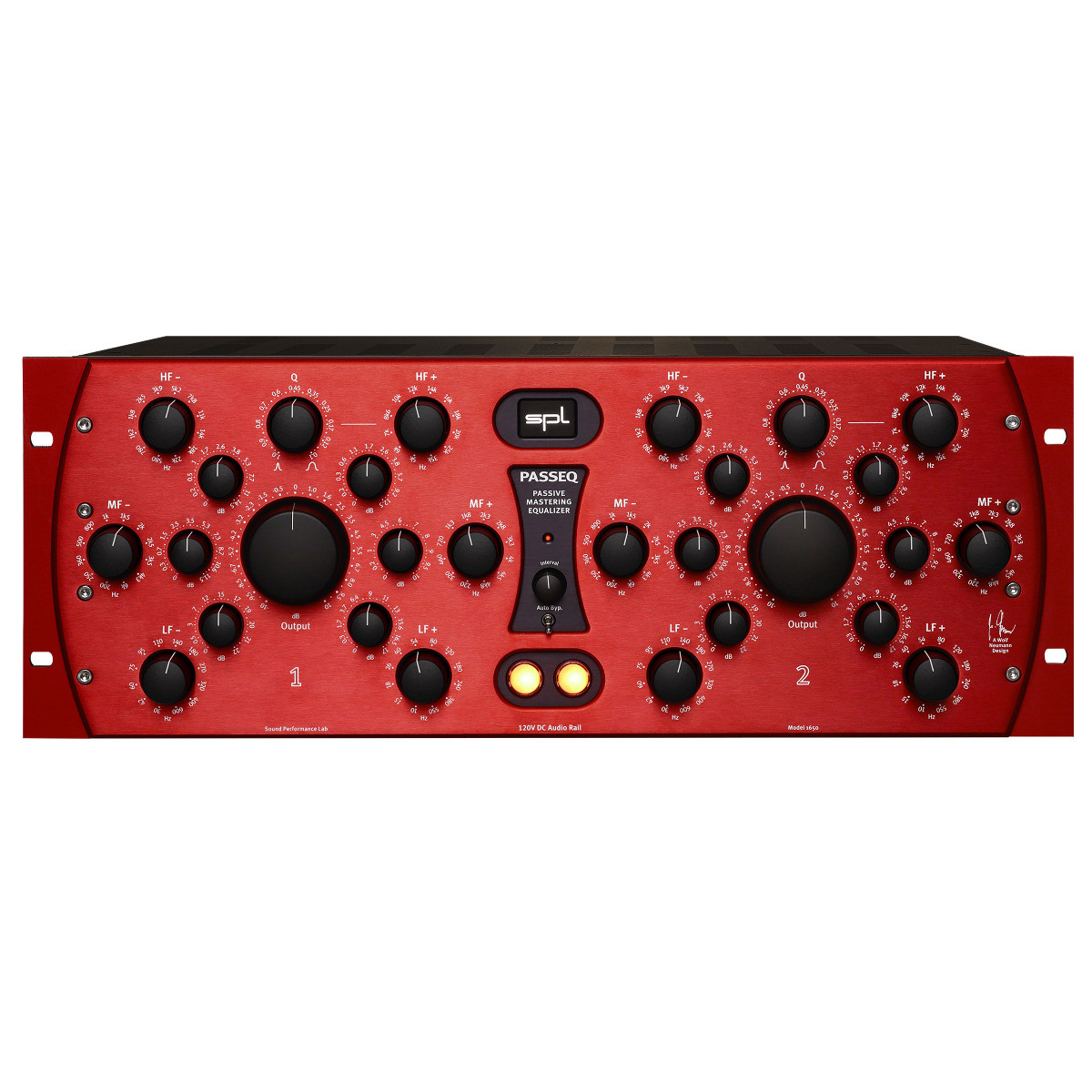 SPL Passeq Passive Equalizer 120V Rail 6 band 2 channel