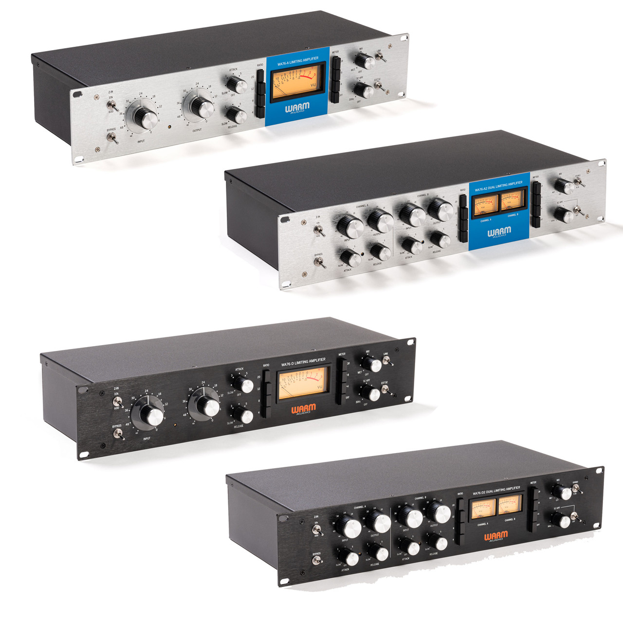 Warm Audio WA 76 - Compressore Audio Discreto Con Trasformatori CineMag - Modello Ispirato Agli Anni '70 - 3