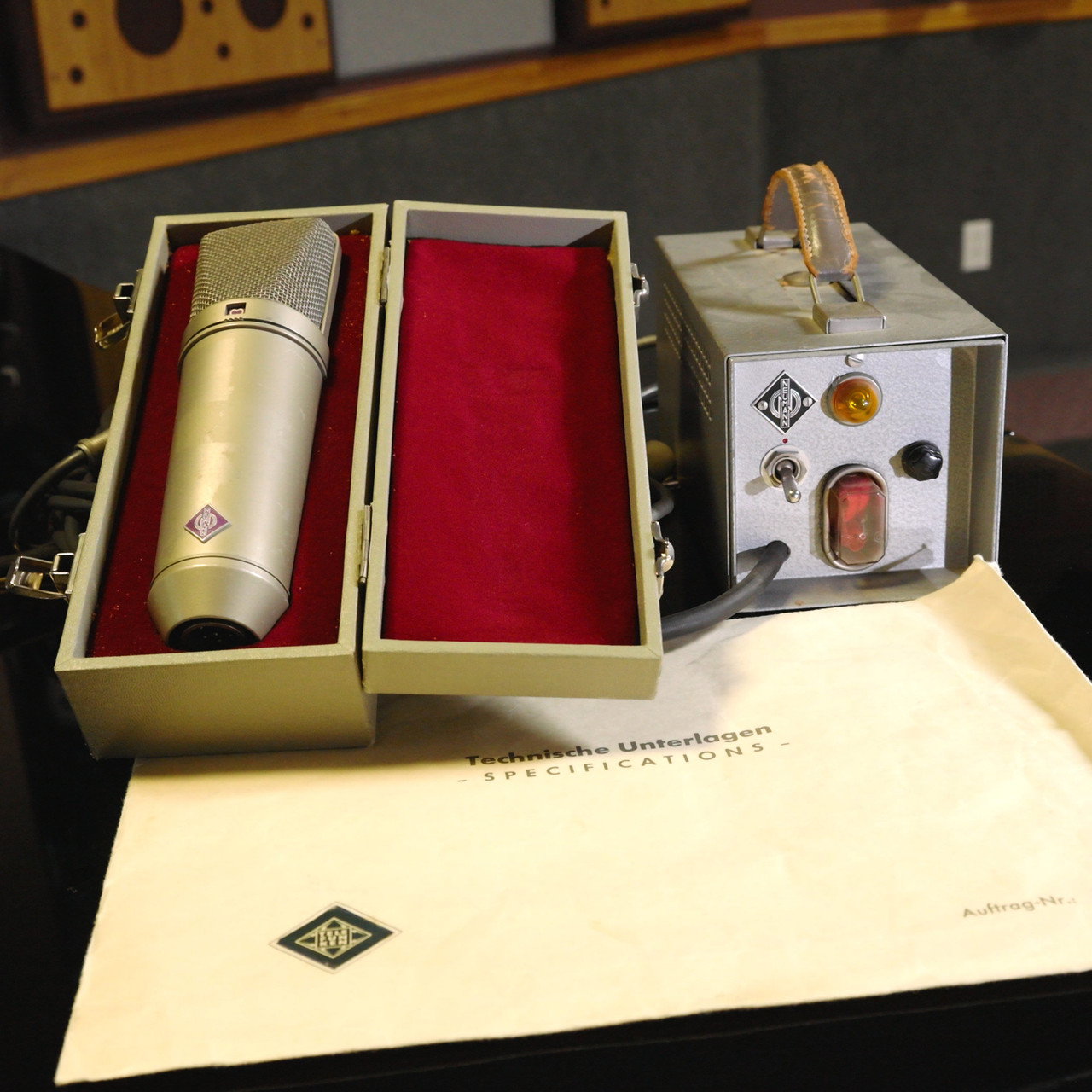 Vintage Neumann U67 — Original 1960s Tube Microphone — Pure Wave Audio