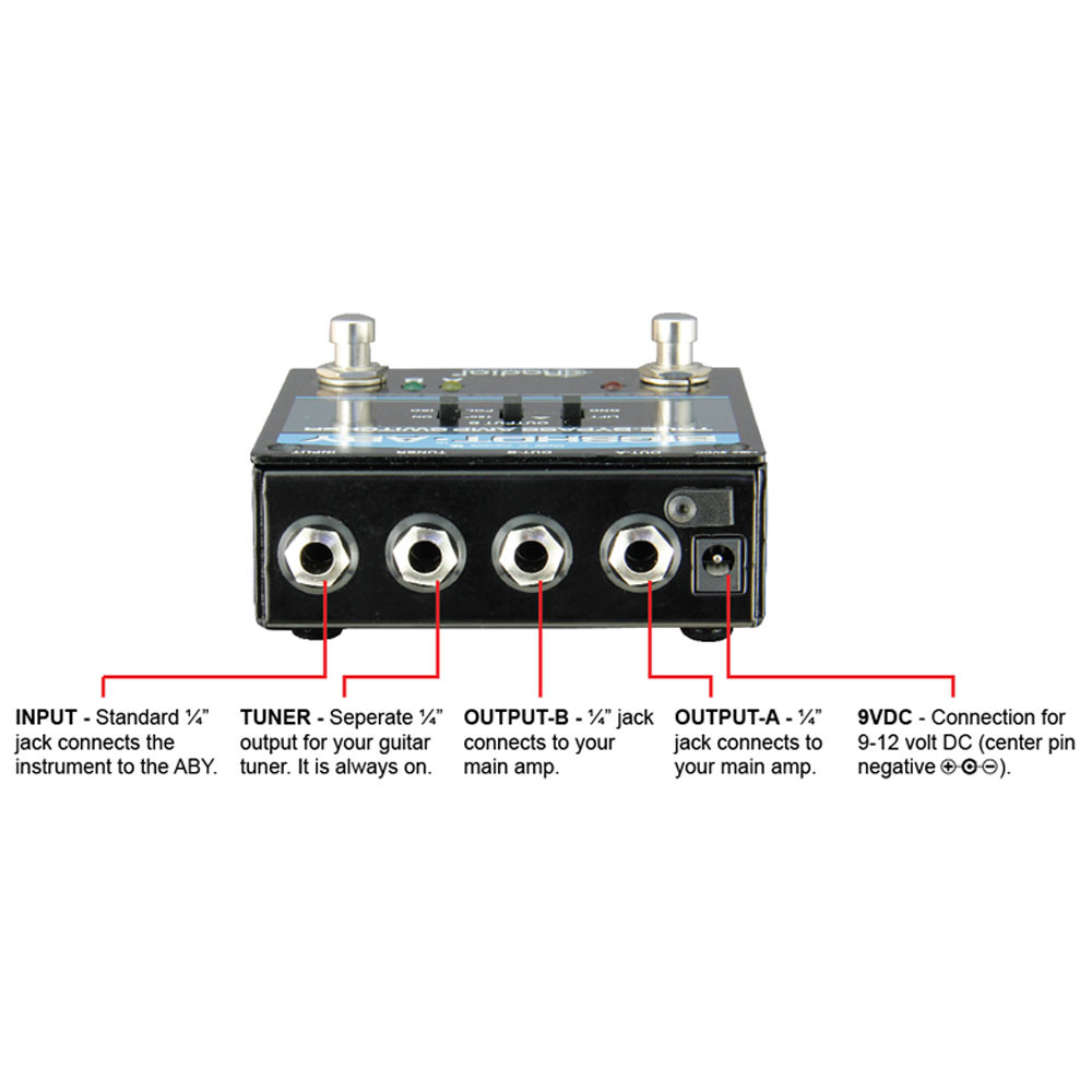 Radial BigShot ABY True Bypass Switcher