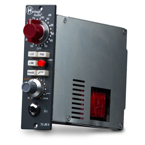 Heritage Audio 73JR II 73-Style Microphone Preamp in a 500 series module Heritage Audio 73JR II 73-Style Microphone Preamp in a 500 series module