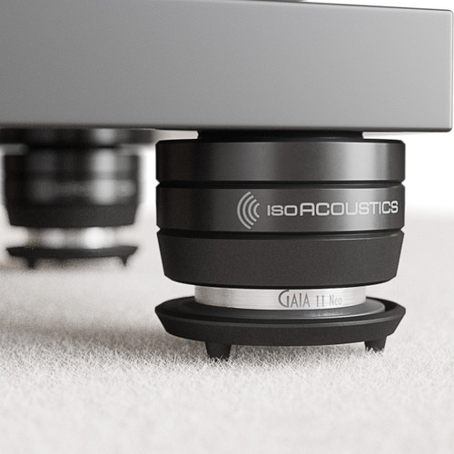 IsoAcoustics Gaia Neo Carpet Spikes Application