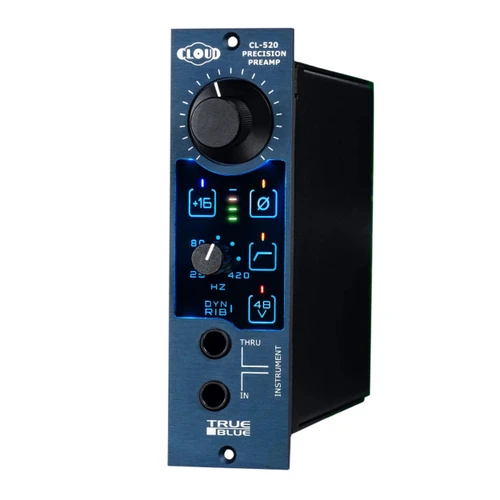 Cloud Microphone True Blue 520 Precision Mic Preamp