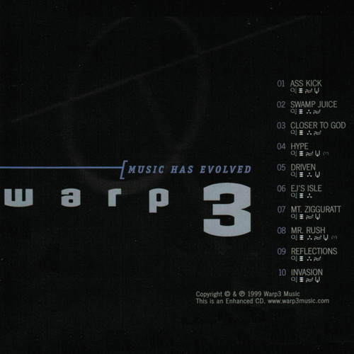 Warp 3: Music Has Evolved - CD