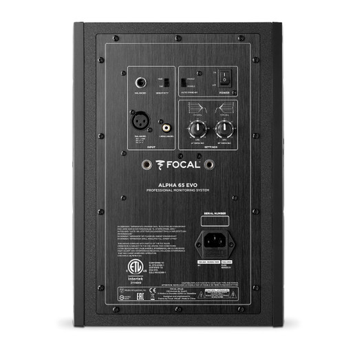 Focal Alpha 65 Evo Back