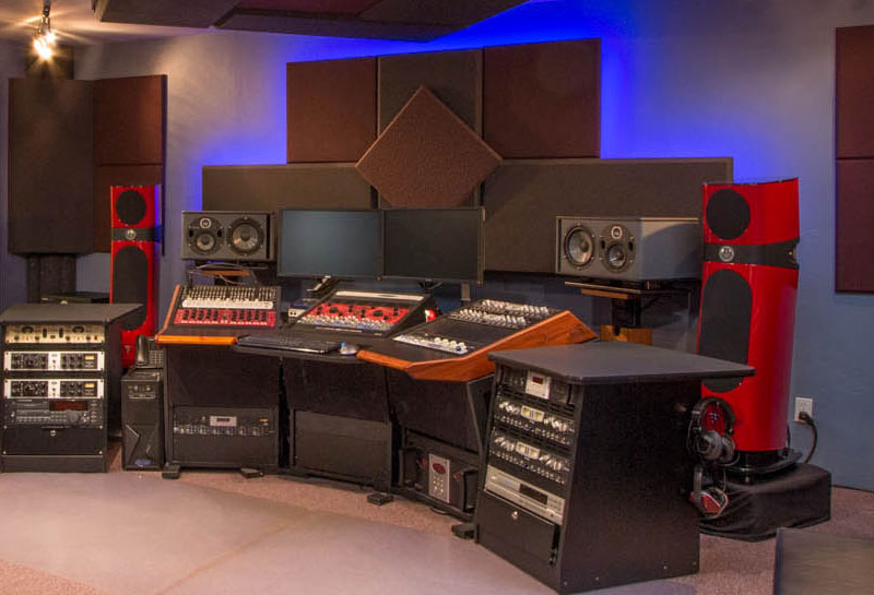 Control Room with Focal Sopra N2s