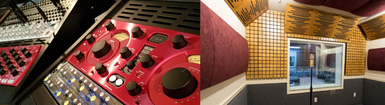 Various studio workstation equipment