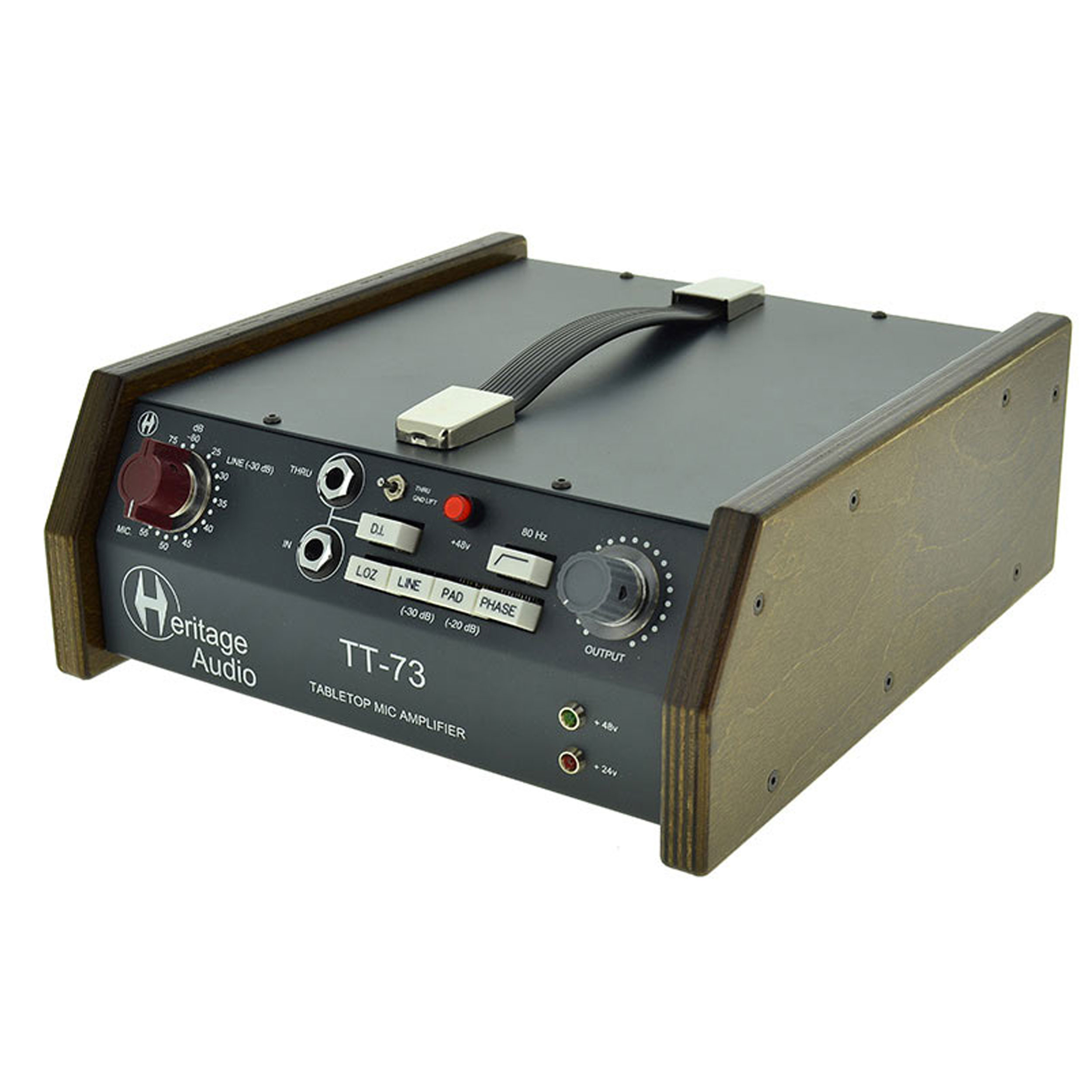 ミュージック Hdhddhd Heritage Audio TT73 73-Style Microphone Preamp in a Table Top Format
