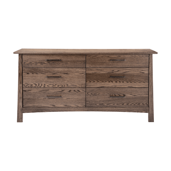 Character Cherry Azure 68 Inch Dresser | Hardwood Bedroom