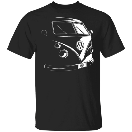 Camper Bus-Volkswagen Beetle Bus T-shirt