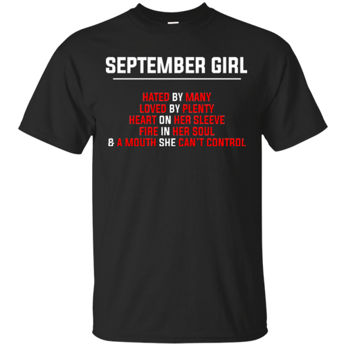 September girl funny T-shirts