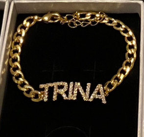 Bling Name Bracelet