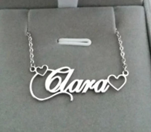 Heart Nameplate