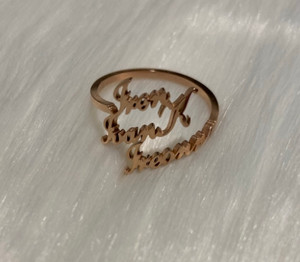 Multi Name Ring