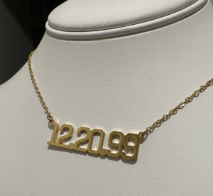 Special Date Nameplate