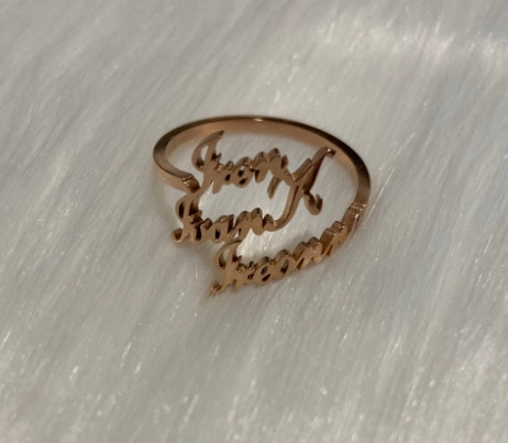 Multi Name Ring