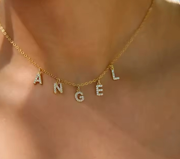 Dangle Bling Nameplate