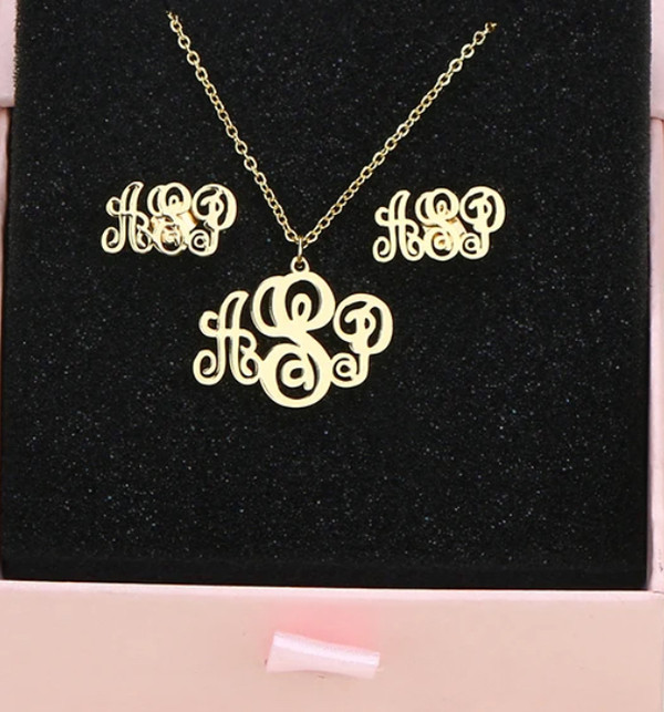 Monogrammed Initial Set