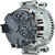 Alternator for 3.0L Diesel Mercedes Benz GL320 2007 AL9362X, 439583 AVA0116