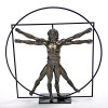 Bronze Vitruvian Universal Man by DaVinci