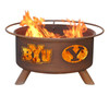 BYU Brigham Young University Cougars Metal Fire Pit