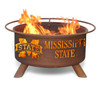 Mississippi State University Bulldogs Metal Fire Pit