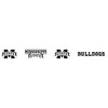 Mississippi State University Bulldogs Metal Fire Pit Strip Details