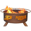 Purdue University Boilermakers Metal Fire Pit