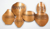 Horizontal Pots Metal Wall Art