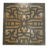 22" Mesa Single Panel Metal Wall Art