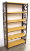 Petroglyph Bookshelf with Pine Shelves