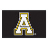 59.5" x 94.5" Appalachian State University Black Rectangle Ulti Mat