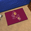 19" x 30" Arizona State University Sparky Logo Maroon Rectangle Starter Mat