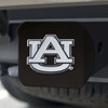 Auburn University Hitch Cover - Chrome on Black