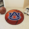 27" Auburn University AU Logo Orange Basketball Style Round Mat