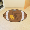 20.5" x 32.5" Baylor University Southern Style Football Shape Mat